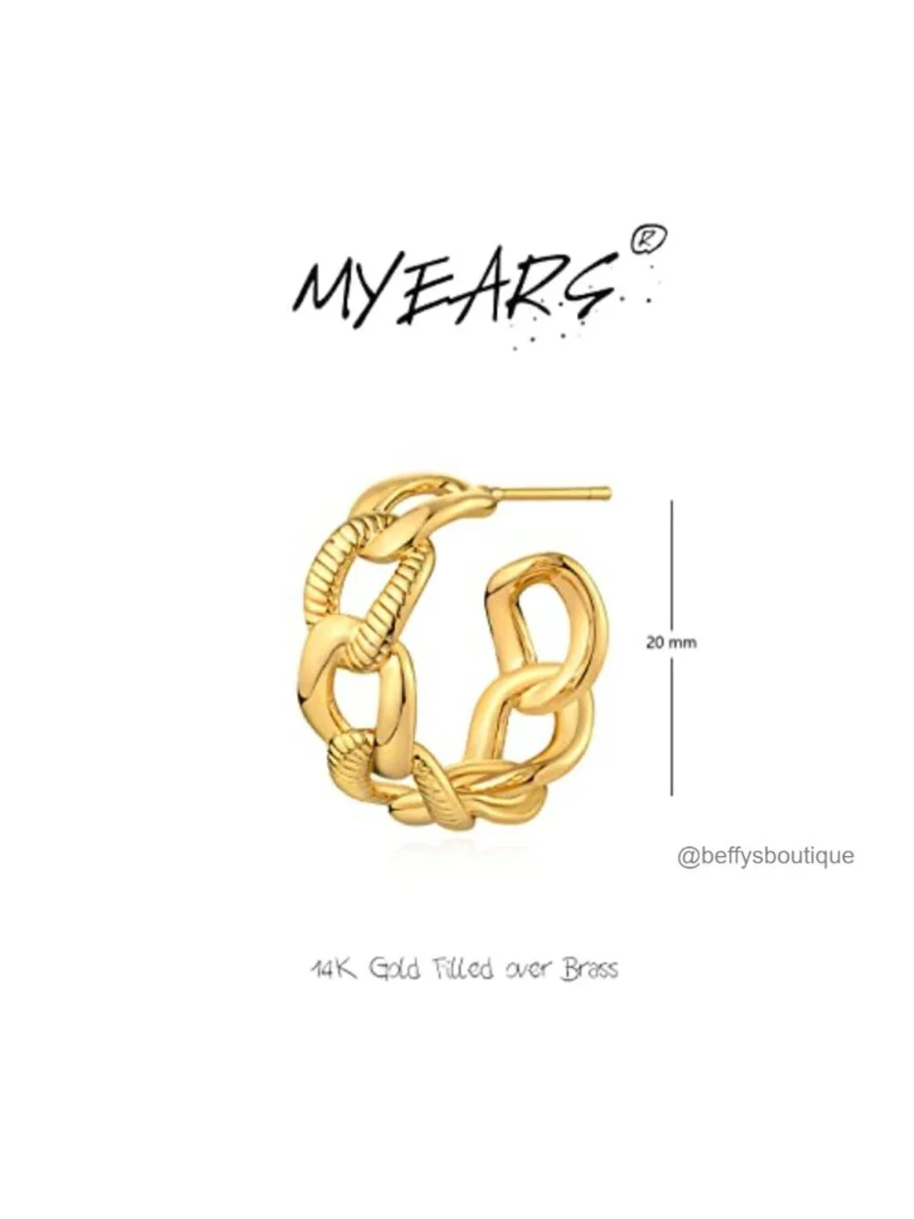 14K Gold Filled Small Hoop Earrings Handmade Hypoallergenic Everyday